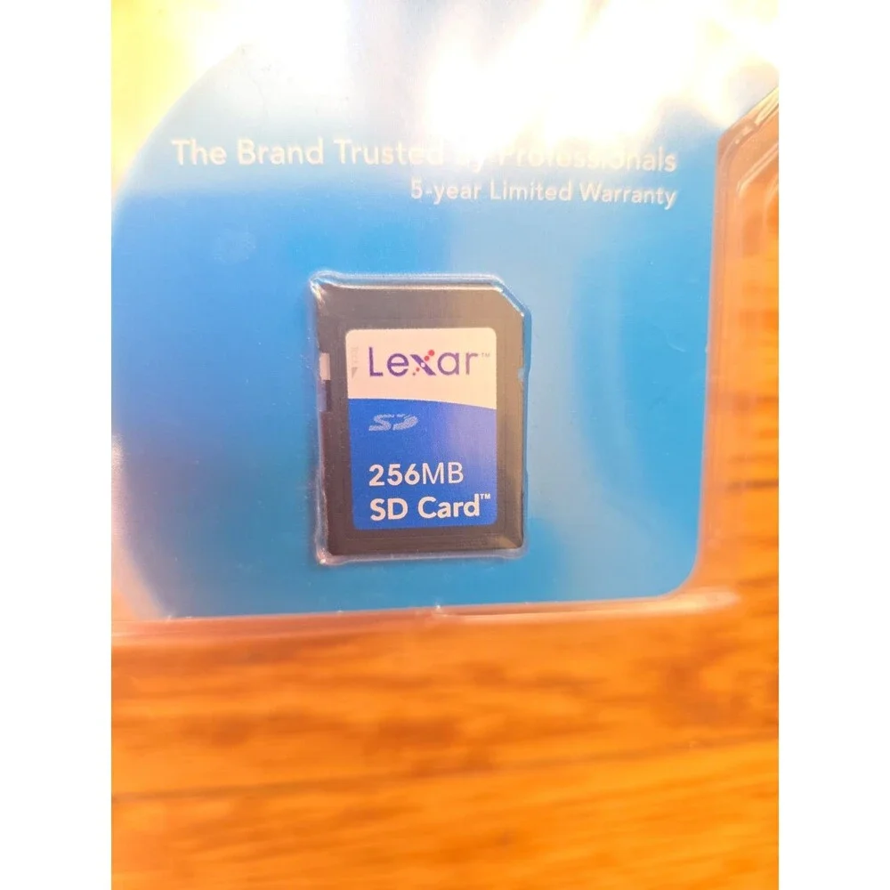 Lexar 256MB SD Card Factory Sealed